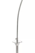 Atticus Satin Nickel Finish Metal Floor Lamp