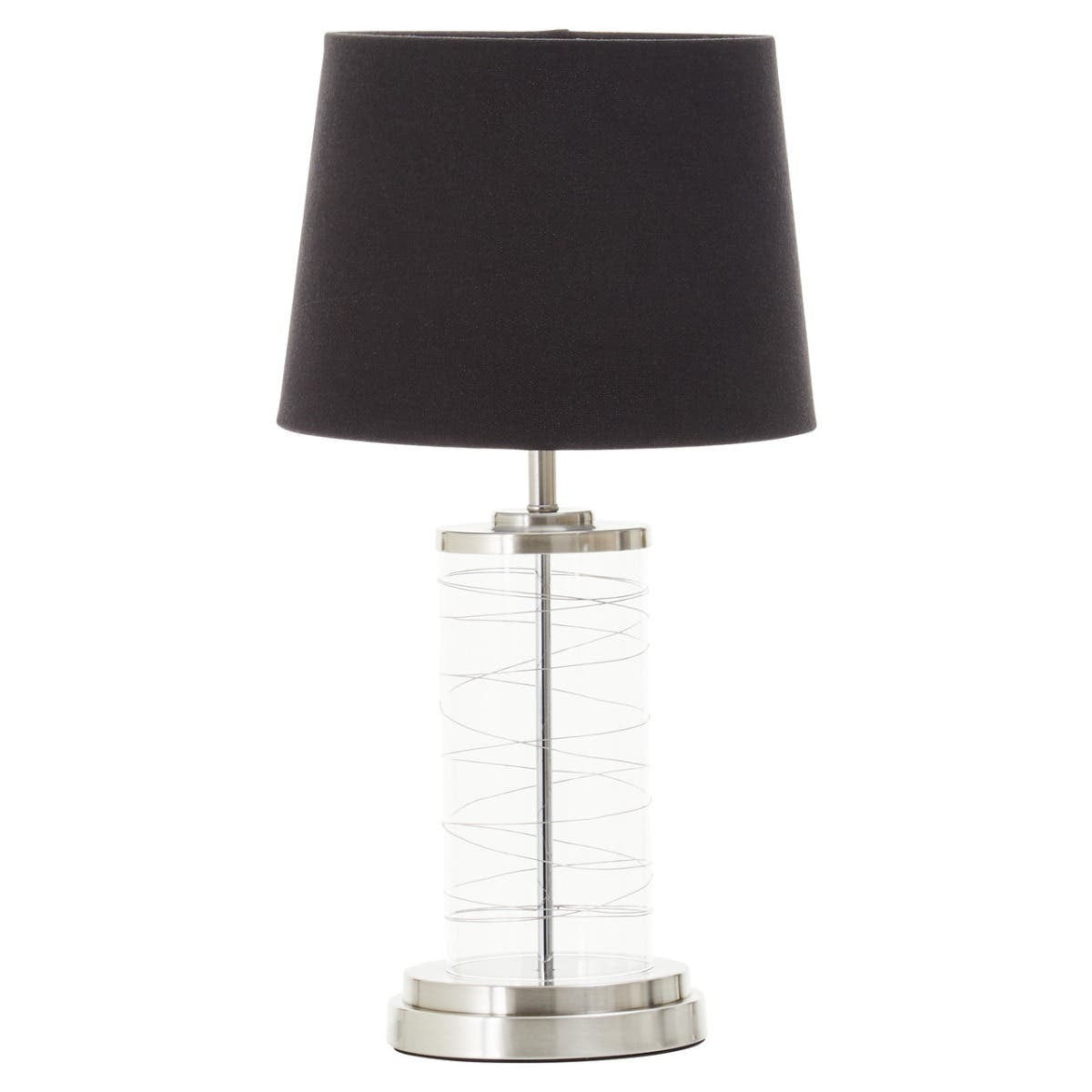 Tamsin Glass Cylinder Table Lamp