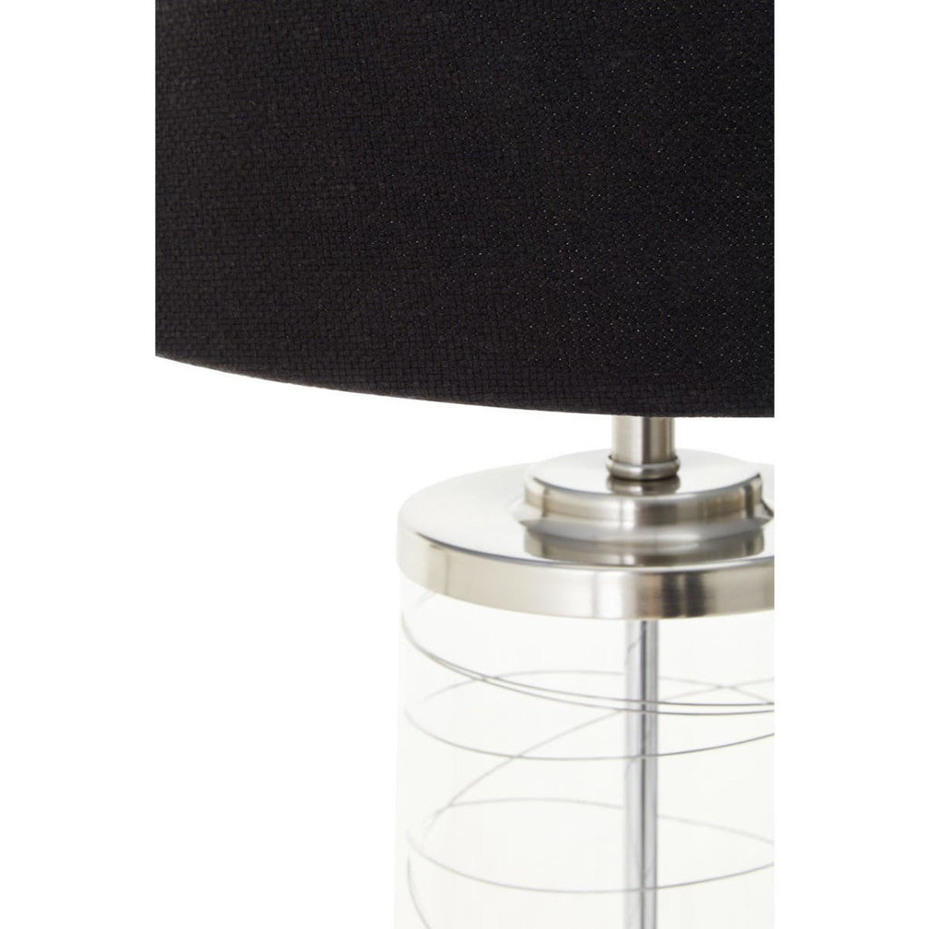 Tamsin Glass Cylinder Table Lamp
