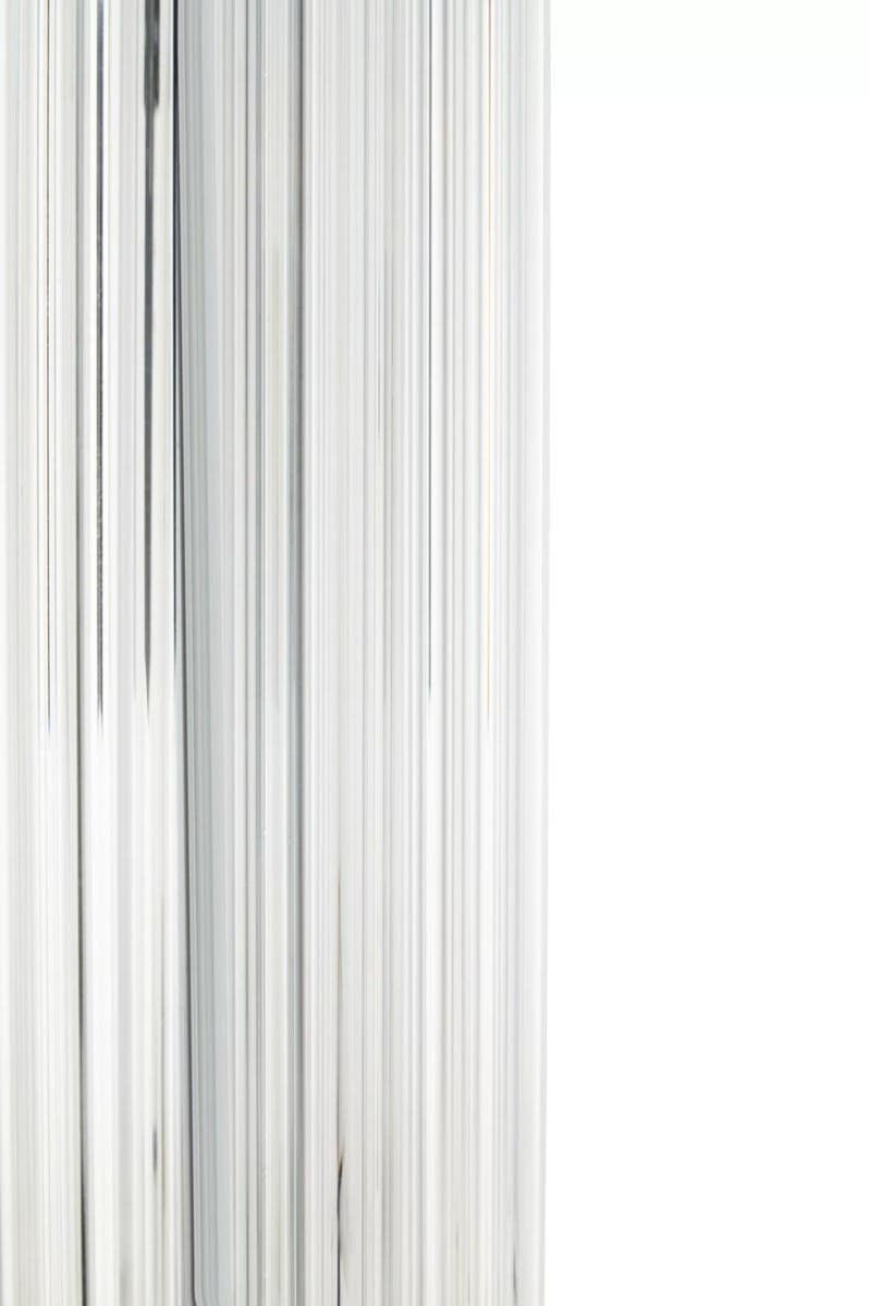 Soren Matte Silver and Ivory Table Lamp