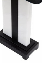 Margaux Black and White Marble Table Lamp