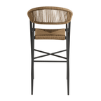 Atlantic Bar Stool Natural Back
