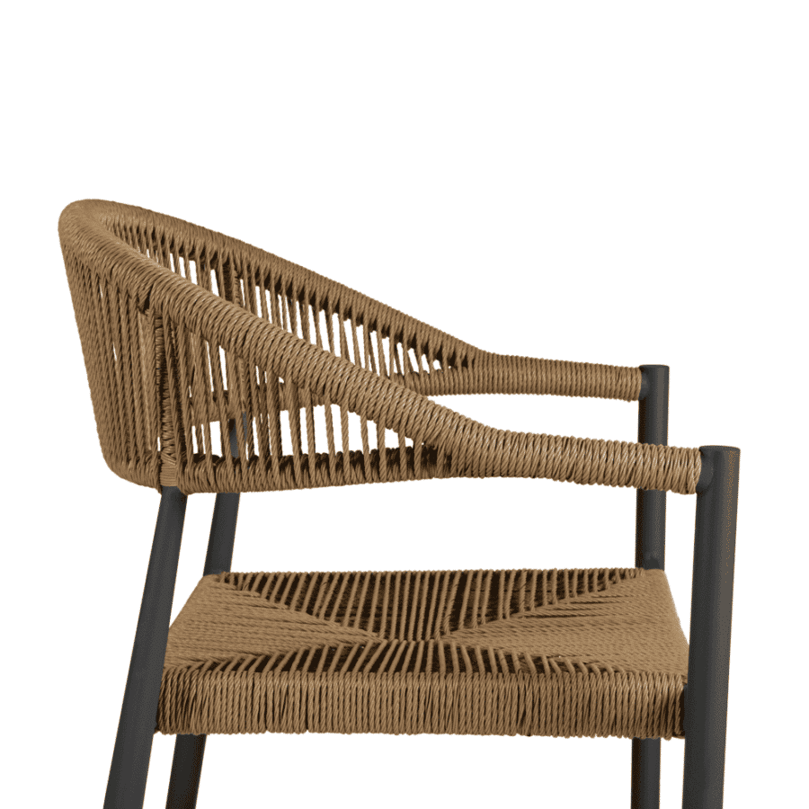 Atlantic Bar Stool Natural Detail 2