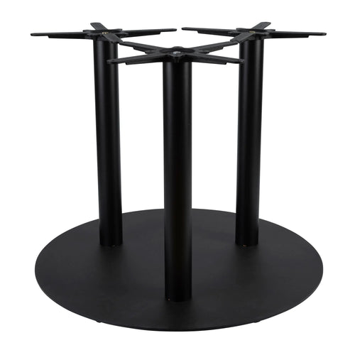 Boston Dining Height Table Base Extra Large Round Black