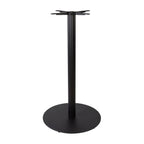 Boston Poseur Height Table Base Large Round Fluted Black