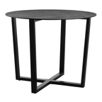 Bourne Dining Table - Metallic Anthracite