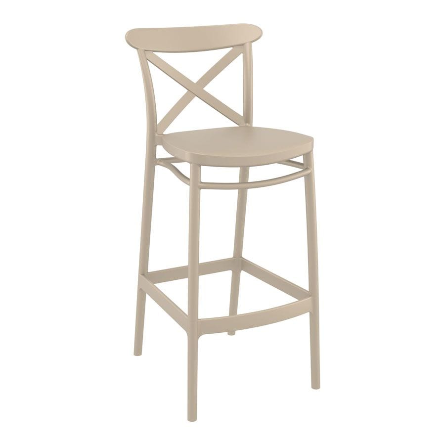 Cross Bar Stool 75