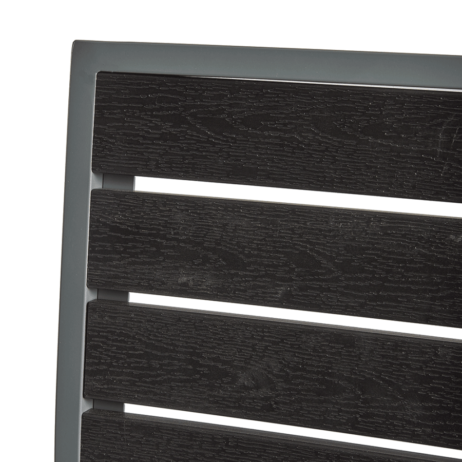 Durawood Side Chair Black Detail