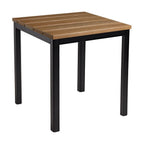 EKO Square Dining Table - Aged Golden Oak