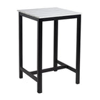 EKO Square Poseur Table - Whitewash