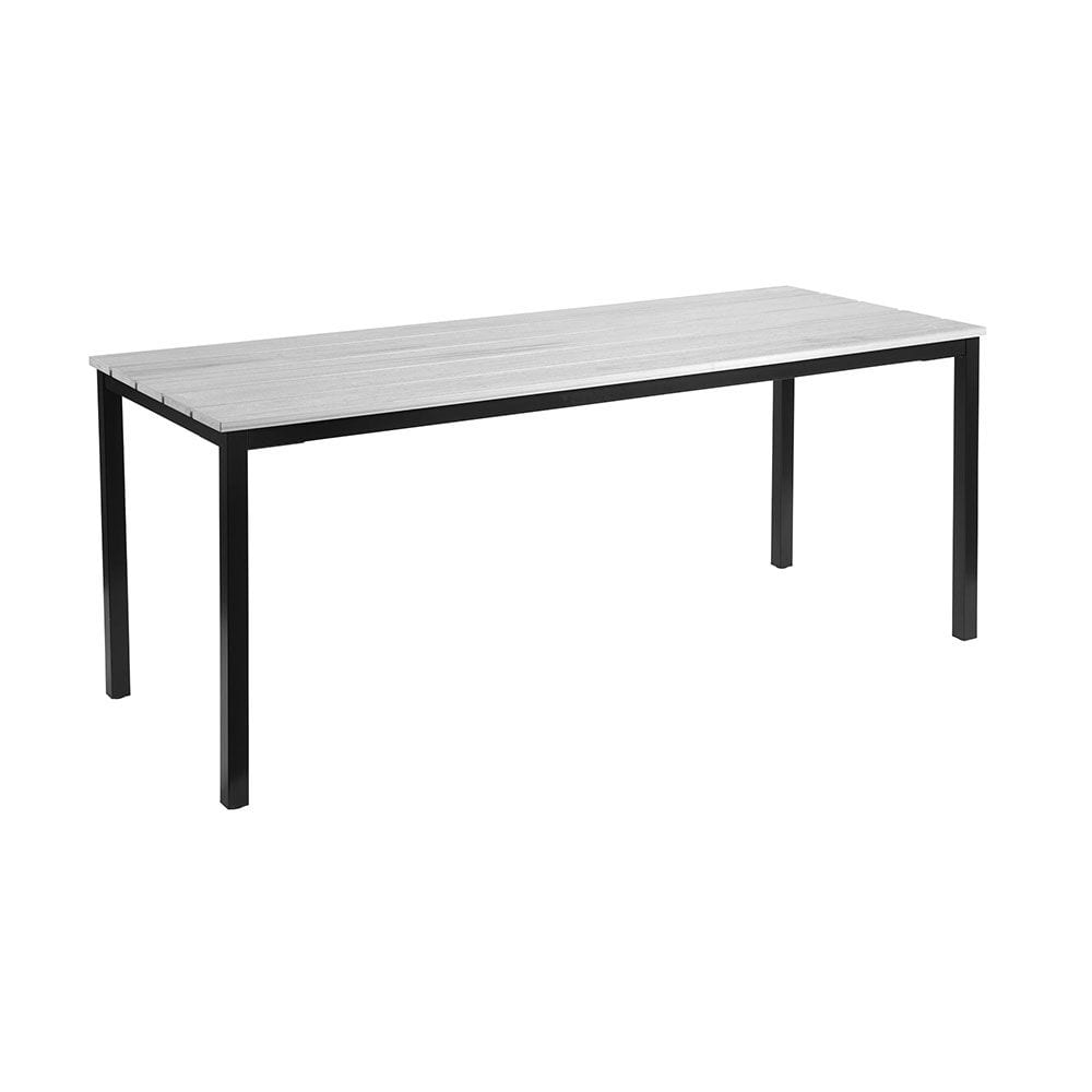 EKO Rectangular Dining Table -  Whitewash