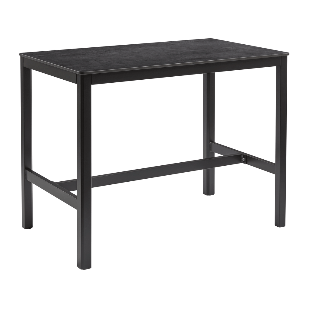 Extrema Metallic Anthracite - Black Mid Height Table