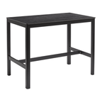 Extrema Metallic Anthracite - Black Mid Height Table
