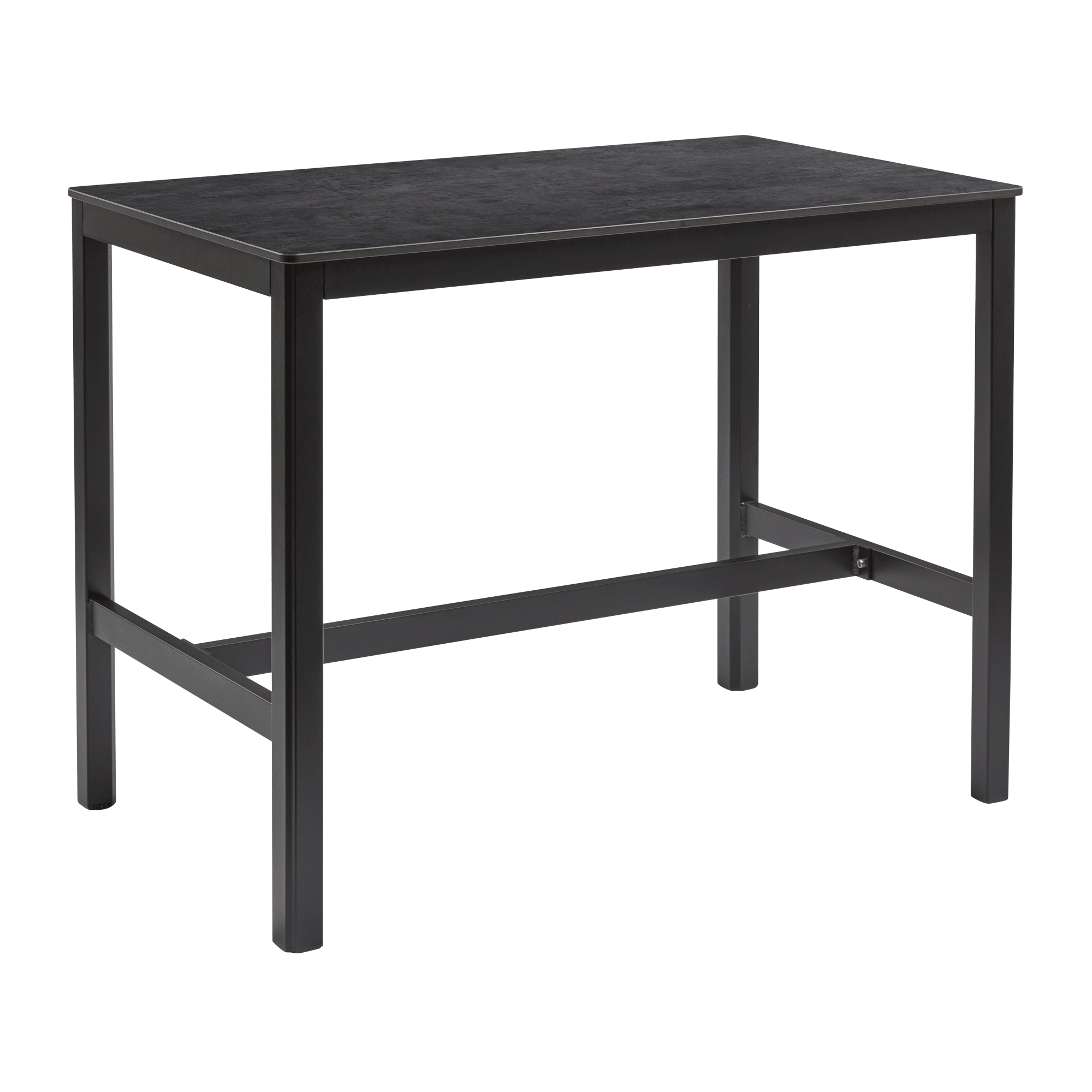 Extrema Metallic Anthracite - Black Mid Height Table