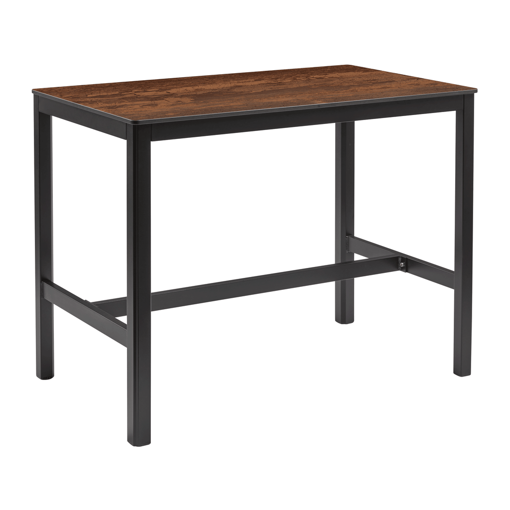 Extrema Vintage Copper 'Textured' - Black Mid Height Table