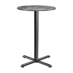 enduratop complete bar height flat auto adjust cement round 70cm dia za.3066ct