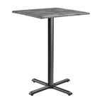 ENDURATOP Complete Bar Height Table - FLAT Auto-Adjust - Cement