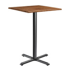 ENDURATOP Complete Bar Height Table - FLAT Auto-Adjust - Natural Wood
