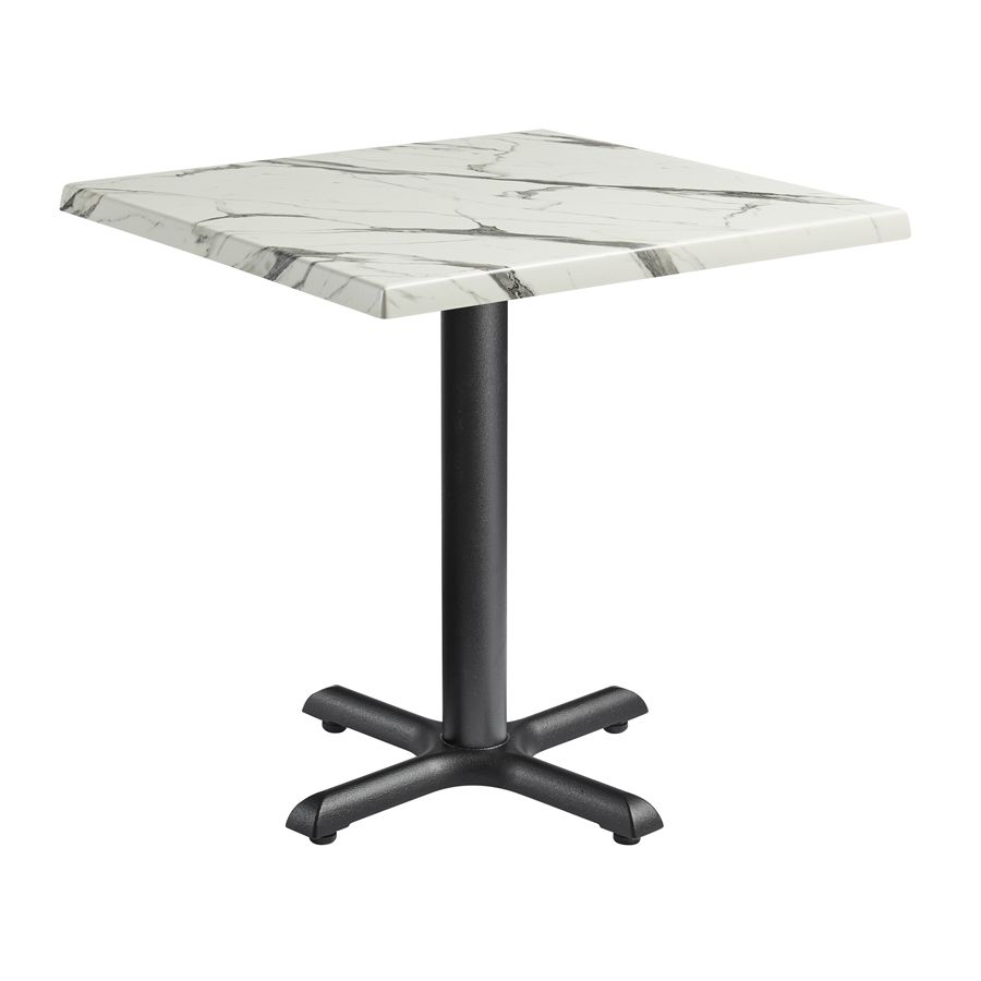 ENDURATOP Complete Dining Table - FLAT Auto-Adjust - Carrara Marble