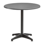 Enduratop Dining Height Table Round Grey Alby Table Base