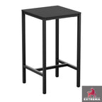 EXTREMA Black Bar Height Table