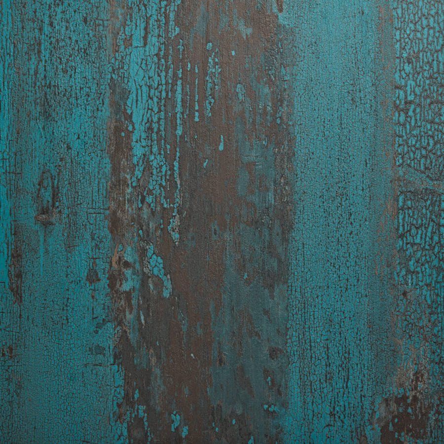 EXTREMA  Vintage Teal 4 Leg Dining Table - Square