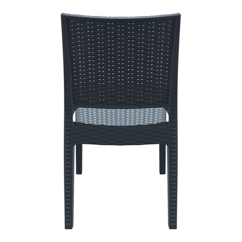 Florida Recycled Side Chair - Dark Grey