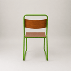 Retro canteen chair – Green