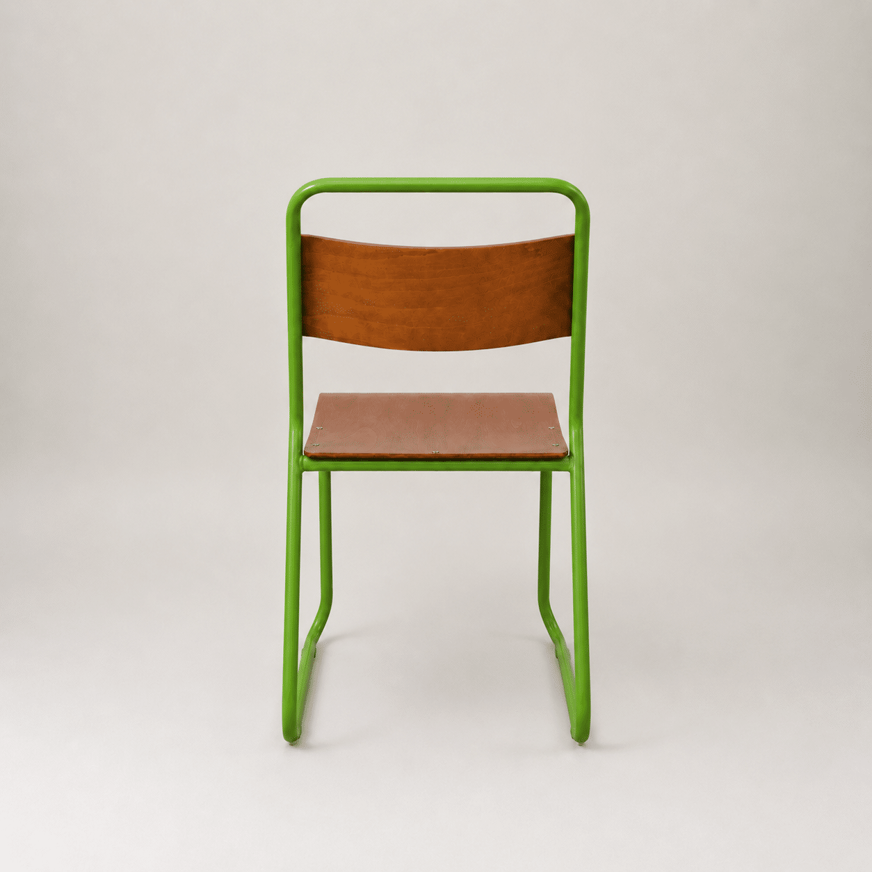 Retro canteen chair – Green