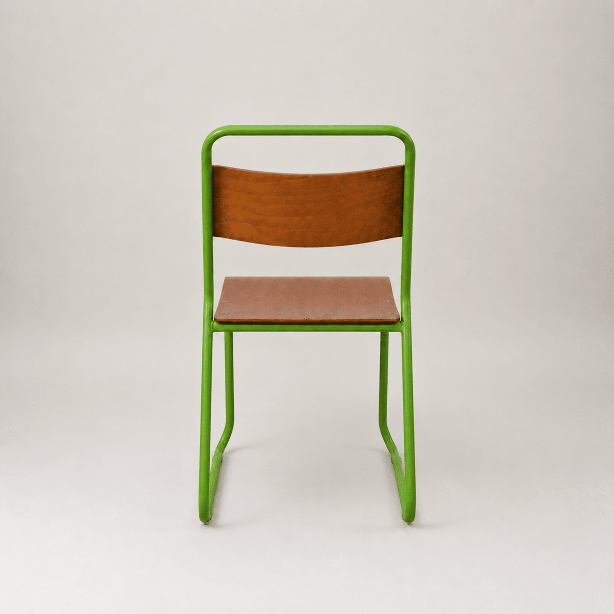 Retro canteen chair – Green