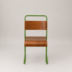 Retro canteen chair – Green