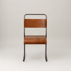 Retro canteen chair – gunmetal
