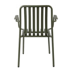 Henley Armchair Pine Green Back