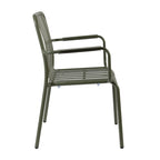 Henley Armchair Pine Green Side
