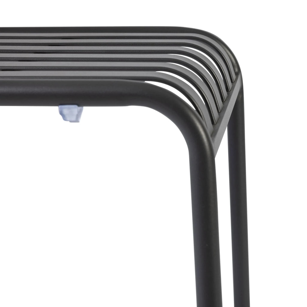Henley Side Chair Charcoal Grey Detail