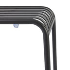 Henley Side Chair Charcoal Grey Detail