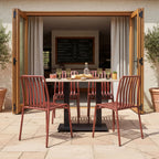 Henley Side Chair Red Extrema Premium Square