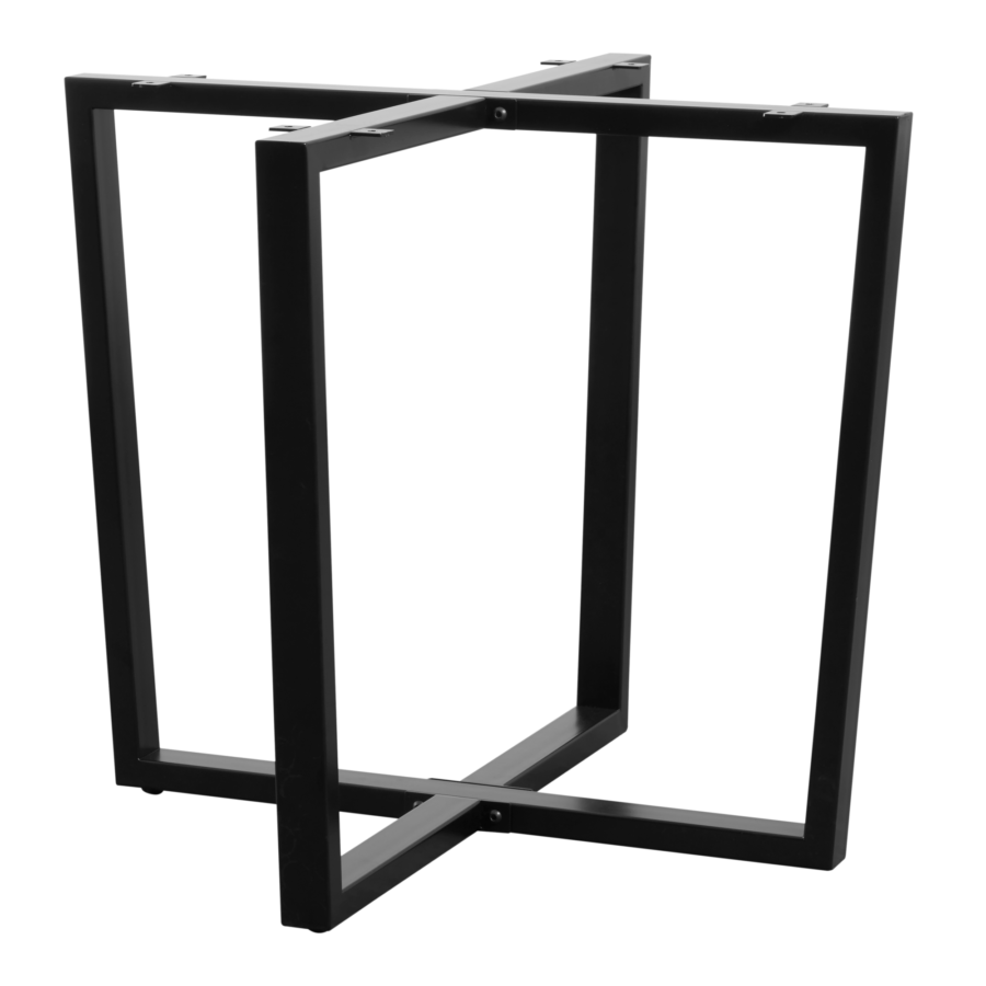 Hyde Dining Height Table Base Black