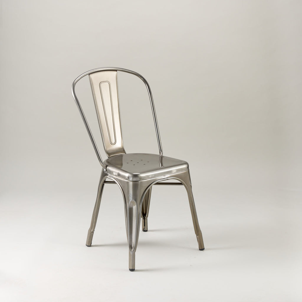 Paris cafe chair – Gunmetal