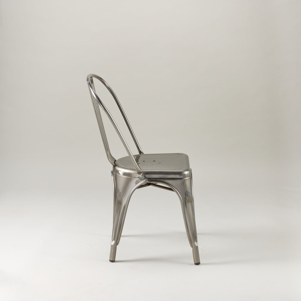 Paris cafe chair – Gunmetal