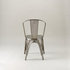 Paris cafe chair – Gunmetal