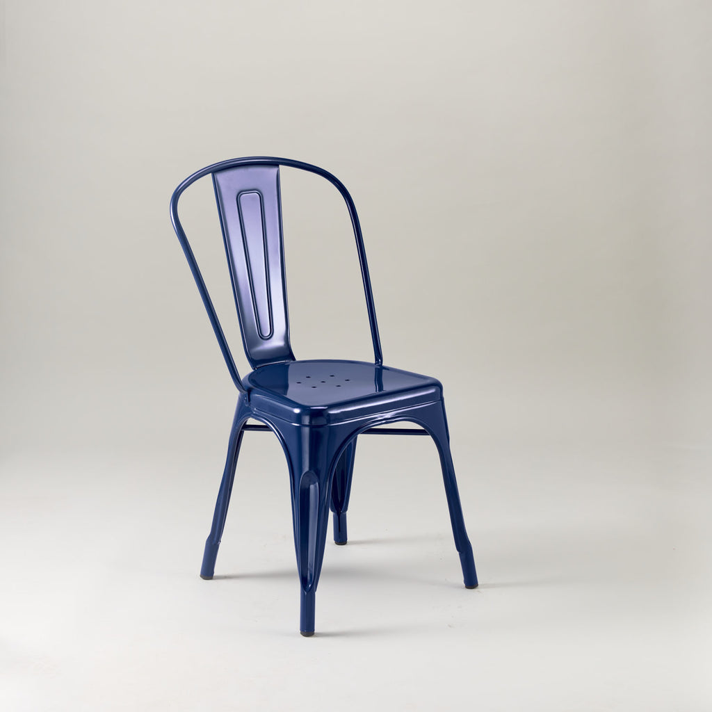 Paris cafe chair – Navy Blue
