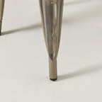 Paris cafe chair with arms – Gunmetal