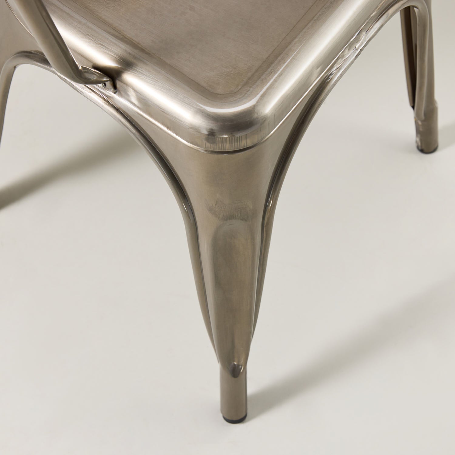 Paris cafe chair with arms – Gunmetal