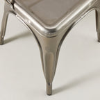 Paris cafe chair – Gunmetal