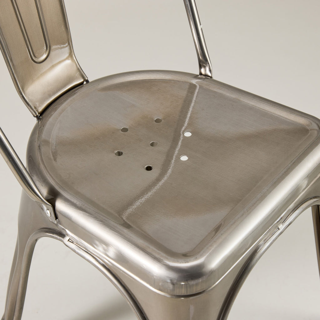 Paris cafe chair – Gunmetal