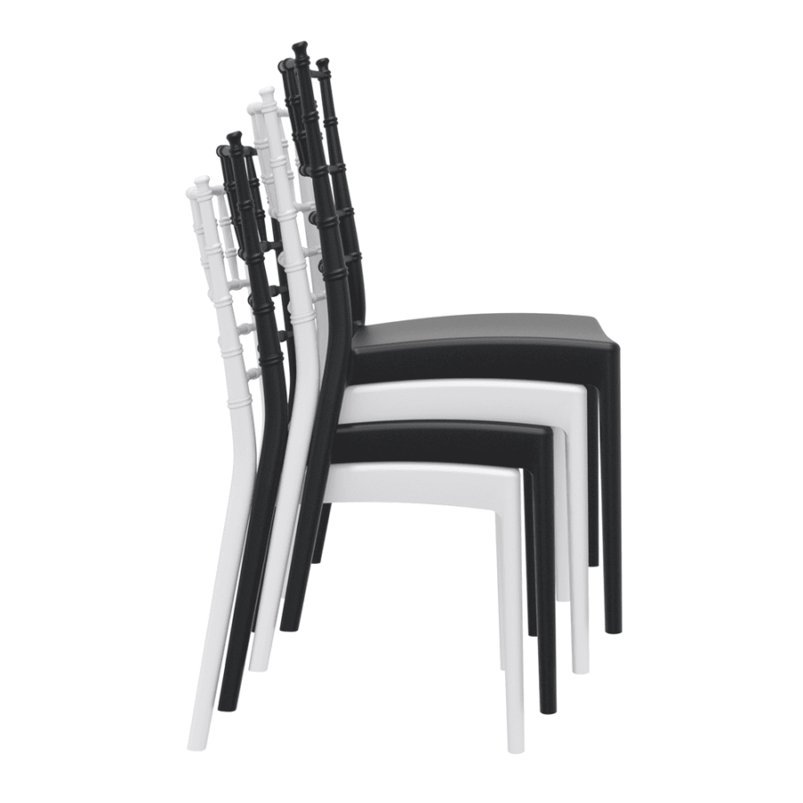 Josephine Side Chair Stacking 1
