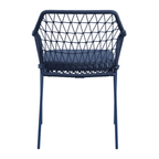 Klein Armchair Indigo Blue Back