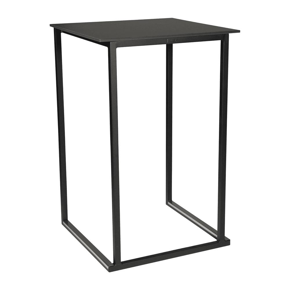 Kubo Smart Steel Standing Table Black