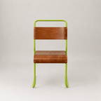 Retro canteen chair – Light Green